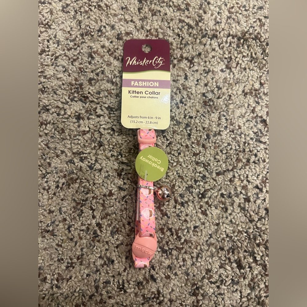 cupcake cat collar